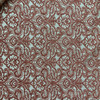 Portico in Coral | Jacquard Upholstery Fabric | Damask in Orange / Tan | Heavy Weight | 54" Wide | By the Yard