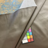 Dk Brown Faux Leather | Vinyl Upholstery Fabric | Light Pebbled Grain | Felt-backed | Heavyweight | 54" Wide | By the Yard