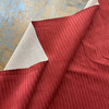 Wide Wale Corduroy in Cranberry   | Red Brushed Corduroy Upholstery Fabric |  Medium weight | Home Decor | 100% Polyester |  54" Wide | Sold BTY