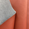 Brick Orange Faux Leather | Vinyl Upholstery Fabric | Light Pebbled Grain | Heavyweight | 54" Wide | By the Yard