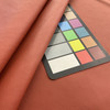 Brick Orange Faux Leather | Vinyl Upholstery Fabric | Light Pebbled Grain | Heavyweight | 54" Wide | By the Yard