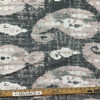 Corbo in Blush | Home Decor Fabric | Large Scale Ikat in Pink / Grey | Linen Like | Medium Weight | 54" Wide | By the Yard