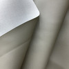Alexis in Light Grey |  Warm Light Grey Lightly Textured Matte  Faux Leather Upholstery Vinyl Fabric | Heavyweight | Indoor Furniture | Felt Backed | 54 Wide | Sold BTY
