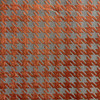 Deerstalker in Cinnabar | Upholstery Fabric | Orange Tan Houndstooth Chenille | Heavyweight | 54" Wide | Sold BTY