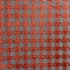 Deerstalker in Cinnabar | Upholstery Fabric | Orange Tan Houndstooth Chenille | Heavyweight | 54" Wide | Sold BTY