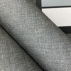 insight in Smoke Grey |  Charcoal Gray Solid Textured Contract Faux Leather Upholstery Vinyl Fabric | High Performance   | Knit back |  Heavyweight | 54 Inch WIde | Sold BTY