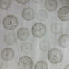 Dandelion in Latte | Vinyl Upholstery Fabric | Woven Textured Floral | Off White | Commercial Grade | 54" Wide | By the Yard