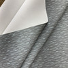 Level in Slate  | Upholstery Vinyl Fabric  | Geometric Design in Grey / Light Blue | High Performance | Knit back | Heavyweight | 54 Inch WIde | Sold BTY
