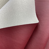 Dynamic Foam in Red  | Cool Dark Red Matte Faux Leather Upholstery Vinyl Fabric | Midweight | Indoor Furniture |  Thin Foam Lined| Knit Backed  | 54" Wide | Sold BTY