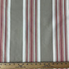 Wainscott in Sorbet | Drapery Fabric | Stripes in Beige / Off White / Red / Blue | Medium Weight | 54" Wide | By the Yard