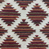 Mojave in Sienna | Jacquard Upholstery Fabric | Southwest Medallion in Orange / Red / Beige |  90% Polyester, 10% Acrylic | Heavy weight |  54" Wide | Sold BTY