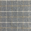 Editor in Charcoal | Marled Grey, Tan and White  Windowpane Plaid Decor Fabric | Upholstery | Medium weight | 54 Wide | Sold BTY