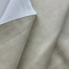 Mottled Light Beige Faux Leather | Vinyl Upholstery Fabric | Light Grain | Heavyweight | 54" Wide | By the Yard