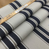 1.25 Yard Piece of Sunbrella 4916-0000 Sunbrella Shade - Navy/Taupe Fancy | 46 Inch wide | AWNING AND MARINE Fabric |