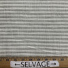 Lucera in Taupe | Upholstery Fabric |  Stripes in Off White / Taupe | Medium Weight | 54" Wide | By the Yard