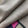 Hudson in Chocolate | Upholstery Fabric | Herringbone in Brown / Off White |  Wool Blend | Medium Weight | 54" Wide | Sold BTY