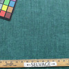 Kara in Jade | Upholstery Fabric | Micro Herringbone in Green / Blue | Medium Weight | Linen / Viscose / Poly | 54" Wide | By the Yard