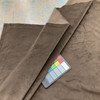 Imperial in Espresso | Velvet Upholstery Fabric | Solid Chocolate Brown | Medium to Heavy Weight | 100% Polyester | 54" Wide | By the Yard