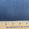 Pin Dot in Navy | Textured Medium Navy Woven Velvet Upholstery Fabric | Home Decor | Heavy Weight | 54" Wide | Sold BTY