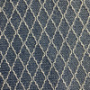 Maya Bay in Ocean Blue | Jacquard Upholstery Fabric | Diamond Design | Heavy Weight | Olefin | 54" Wide | By the Yard