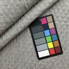Baron in Steel |  Medium Grey  Pre Quilted Diamond Woven Upholstery Fabric | 55% Linen, 45% Cotton | Medium Weight | 54" Wide | Sold BTY