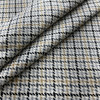 Durrow in Charcoal | Upholstery Fabric | Houndstooth Plaid in Black / Grey / Tan | Ralph Lauren | Heavy Weight | 54" Wide | By the Yard
