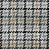 Durrow in Charcoal | Upholstery Fabric | Houndstooth Plaid in Black / Grey / Tan | Ralph Lauren | Heavy Weight | 54" Wide | By the Yard