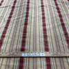 Stripes in Gold / Brick /Green | Upholstery Fabric | Medium Weight | 54" Wide | By the Yard
