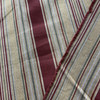 Stripes in Gold / Brick /Green | Upholstery Fabric | Medium Weight | 54" Wide | By the Yard