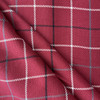 Tallyho in Cranberry | Upholstery Fabric | Red / Black / White Windowpane Plaid | Ralph Lauren | Heavyweight |  54" Wide | Sold BTY