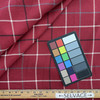 Tallyho in Cranberry | Upholstery Fabric | Red / Black / White Windowpane Plaid | Ralph Lauren | Heavyweight |  54" Wide | Sold BTY