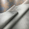 Mission in Hydra | Microsuede Upholstery Fabric | Solid Greyish-Blue | Medium Weight | 54" Wide | By the Yard
