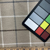 Tallyho in Linen | Upholstery Fabric | Beige / Brown / Slate Windowpane Plaid | Ralph Lauren | Heavy Weight |  54" Wide | Sold BTY