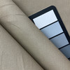 Pebble in Cottonwood | Upholstery Canvas / Slipcover Fabric | Solid Stone Brown | Medium Weight | 54" Wide | By the Yard