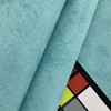 Unisuede in Turquoise   | Aqua Microsuede Woven Upholstery Fabric |  Medium weight | Home Decor | 100% Olefin |  54" Wide | Sold BTY