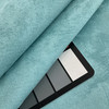 Unisuede in Turquoise   | Aqua Microsuede Woven Upholstery Fabric |  Medium weight | Home Decor | 100% Olefin |  54" Wide | Sold BTY