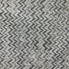 Teya in Moonstone | Chenille Upholstery Fabric | Chevron in Off White / Grey | Heavy Weight | 100% Polyester | 54" Wide | By the Yard
