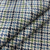 Durrow in Slate  | Upholstery Fabric | Blue / Green / Cream Houndstooth | Ralph Lauren | Heavy Weight | 54" Wide | Sold BTY