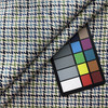 Durrow in Slate  | Upholstery Fabric | Blue / Green / Cream Houndstooth | Ralph Lauren | Heavy Weight | 54" Wide | Sold BTY