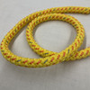 GRAB LINE - Safety Rope | 3/8" | FLOATING | YELLOW W/RED SILVER TRACER | Sold by the linear foot |