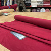 Solid Heathered Charcoal Grey Coating Wool | Wool / Poly Blend | Soft Flat Felt | 20oz | 60" Wide | DYE LOTS MAY VARY