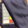 Midnight Blue Brushed Coating Wool | Wool / Poly Blend | Soft Brushed Surface | 20oz | 60" Wide | DYE LOTS MAY VARY