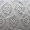 Dotted Medallions in Silver Upholstery / Drapery Fabric | 54 Wide | By the Yard