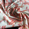 2.325 Yard Piece of Turnabout in Coral | Pink, Orange, Beige | Home Decor Fabric | Light Upholstery / Drapery | 54" Wide | By the Yard