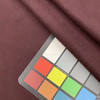2.25 Yard Piece of Dark Burgundy Coating Wool | Wool / Poly Blend | Soft Brushed Twill Weave with Slight Sheen | 20oz | 60" Wide  | DYE LOTS MAY VARY