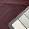 3.25 Yard Piece of Dark Burgundy Coating Wool | Wool / Poly Blend | Soft Brushed Twill Weave with Slight Sheen | 20oz | 60" Wide  | DYE LOTS MAY VARY