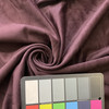 2.5 Yard Piece of Dark Burgundy Coating Wool | Wool / Poly Blend | Soft Brushed Twill Weave with Slight Sheen | 20oz | 60" Wide  | DYE LOTS MAY VARY | COATWOOL-117-REM38