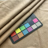 2.25 Yard Piece of Camel Tan Coating Wool | Wool / Poly Blend | Soft Brushed Twill Weave | 20oz | 60" Wide  | DYE LOTS MAY VARY