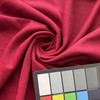 2.25 Yard Piece of Cherry Red Coating Wool | Wool / Poly Blend | Super Soft Brushed Twill Weave | 20oz | 60" Wide  | DYE LOTS MAY VARY | COATWOOL-107-REM3