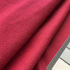 2 Yard Piece of Cherry Red Coating Wool | Wool / Poly Blend | Super Soft Brushed Twill Weave | 20oz | 60" Wide  | DYE LOTS MAY VARY | COATWOOL-107-REM12